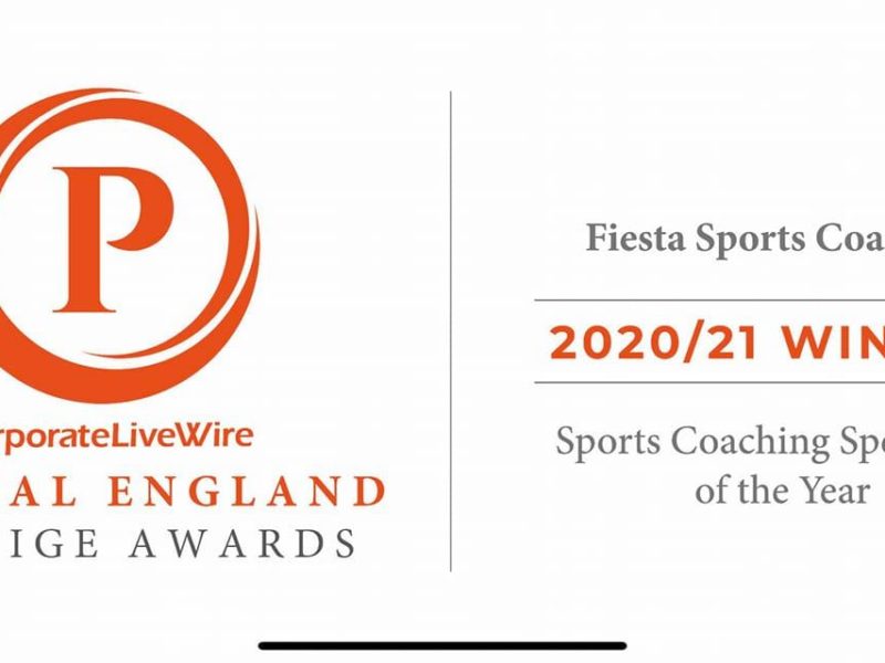 Central England Prestige Awards winner 2020-2021 Sports Coaching Specialist of the Year